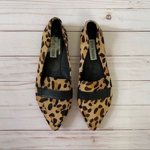 Steve Madden cow leather loafers